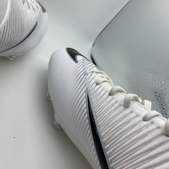 Nike Vapor Speed Low Football Cleats White/Black Size 14.5 main image 5